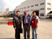 saJWare's Chief Operating Officer, Mr. Husain Mustehsan, with executives from various Chinese equipment manufacturers