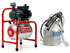 Bucket Milking Line Vacuum Pump and Aluminum Buckets