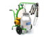 Single Cluster, one bucket portable milking machine